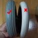 Wheelchair Front Wheel Replacement Front Wheels for Wheelchairs Disabled Solid Tire Wheels 8Mm Bearings 2Pcs/6In/15Cm(8in/20cm) - Buy Online on GoSupps.com