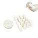 Make-up sponge 80 pieces set nail art sponges makeup sponges sponges latex-free puff foundation mini triangular sponges for cherves from face foundation powder cream liquid beauty tools