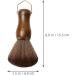PATKAW Neck Duster Barber Salon Brush Hair Cutting Neck Duster Barber Brush with Hanging Hook with Wood Handle Soft Bristles Stand Up Base - Buy Online on GoSupps.com