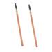 PLAFOPE 2pcs Double Ended Eyebrow Pencil with Brush Makeup Eyebrow Tool Women Makeup Pencils Eyeliner Wood