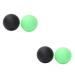 Magiclulu 4 pieces elastic back roll Massage roll Yoga fascia ball pilates soft fascia ball yoga roll for massage yoga ball massage ball scrolling material rolls optional 6.3x6.3 cmx2pcs such as shown