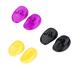 ericotry 3Pairs Silicone Ear Covers Hairdressing Hair Dye Ear Protector Hair Coloring Earmuffs for Salon Home Hairdressing Supplies (Random Color)