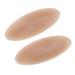 DAUERHAFT Calf Pads  Comfortable   Correct Leg Shape Leg Corrector Skin Color Self Adhesive  Silicone for Calfs for Women