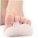 Gel Bunion Protector Insoles - Foot Separator for High Heels - Toe Spreader & Forefoot Pad - White - 1 Pair - Buy Online on GoSupps.com