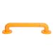 Non-slip shower handle 35 mm diameter stainless steel handle with night light rings shower handle made of stainless steel and nylon (Yellow)