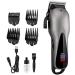Easy hair clipper Professional Hair Clippers Cordless Haircut LED Oil Head Gradient Graffiti Hair Clipper Portable Household Electric Hair Clipper Rechargeable Electric Fader Bald Head Push White Hair