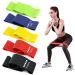 Fitness straps 5er set loop bands resistance bands resistance tapes gymnastics band made of natural latex for muscle building yoga crossfit gymnastics etc.