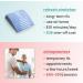 Refresh Neck and Back Cracker - Pain Relief Adjustable Spine Board & Posture Correction | Multi-Level Lower Back Extensor - Blue - Buy Online on GoSupps.com