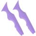 Didiseaon 6 Pcs Silicone Beauty Ruler Silicone Molds Silicone Eyeliner Tool Eyeliner Guide Aid - Buy Online on GoSupps.com
