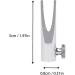 Qukaim Eyebrow Pencil Sharpening Aid Eyebrow Pencil Sharpening Tool Duckbill Eyebrow Pencil Sharpener Aid Firmly Fixing Adjust Screw Silver - Buy Online on GoSupps.com