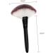 minkissy Foundation Brush Makeup Brush Wood Handle Brush Large Cosmetics Sector Wooden - Buy Online on GoSupps.com