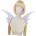 Housoutil Fairy Wings Dress for Girl Sheer Shawl Butterfly Wings Cape Wing for Costume Child Cosplay Apparel - Buy Online on GoSupps.com