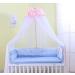 JOYLIFE Baby Toddler Bed Crib Dome Canopy Netting - Pink - Buy Online on GoSupps.com