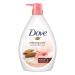 Do.vee Relaxing Almond Cream Body Wash with Hibiscus Pump Bottle Soft & Sweet Scent Moisturizing Shower Gel with Naturally Derived Ingredients Gentle Body Cleanser for Nourished & Smooth Skin 1L