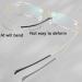 GHARAZ Half Glasses for Women | Blue Light Filter Reading Glasses | Titanium Alloy Computer Readers | Silver 2.5+ - Buy Online on GoSupps.com