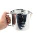 1.2L Outdoor Steel Kettle Picnic Camping Hanging Pot Portable Coffee Pot Teapot Camping Cooker for Hiking Camping Trip