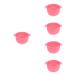 Frcolor 5st WachSerhitzer Accessories Wax warmers Silicone bowl meltwax bowl growing potty melting container for hair removal wax.