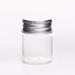12 Pcs 15ml Clear Glass Bottles with Aluminum Cap - Mini Jars for Essential Oils, Powders, Creams - Cosmetic Makeup Sample Containers - Buy Online on GoSupps.com