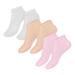 PLAFOPE 3 Pairs Moisturizing Socks Non Socks Foot Socks Spa Gel Socks Aloe Socks Lotion Socks Cracked Heel Repair Foot Care Spa Socks Foot Mask Heel Socks Sebs Feet Miss