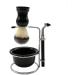 Crody Simplicity Men's Shaving Brush Set - 4-in-1 Stainless Steel Bowl Holder Fashionable & Durable 10x14.5cm Black | International Shipping Available - Buy Online on GoSupps.com
