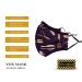 Barber Face Shield & Hair Stylist Mask - Adjustable Washable Reusable | King Midas (Pink & Gold - Buy Online on GoSupps.com