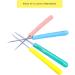 ZLKSKER Pack of 4 Leather Stitching Sewing Awl with Plastic Handle - Beading Repair Tool - Buy Online on GoSupps.com