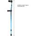 Arm Crutch 48.4in Telescopic Ergonomic Forearm Crutches with Non Skid Hand Grips Adult Crutches Arm Cuff Crutch Portable Aluminum Crutches for Seniors Disabled Elderly - Buy Online on GoSupps.com