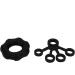 Finger Trainer Hand Strength Training Ring Expander Finger Pull Black - Buy Online on GoSupps.com
