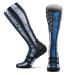 MudGear Premium Compression Socks - Special Edition - Run, Hike, Trail, Recovery Medium Blue Line