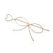 minkissy Hair Claw Clips for Women Wedding Hair Clip Hair Barrettes for Girls Brides Hair Hollow- Out Hair Stick Girls Hair Barrettes Hollow-out Hair Stick Hollow-out Hairpin Bow Tie Miss