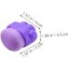 FRCOLOR Purple Plastic Foundation Applicator Brush Cosmetics Applicator Brush Portable Blush Brush Artificial Fiber Cosmetics Brush - Buy Online on GoSupps.com