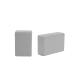 Mind Reader Yoga Block (Set of 2) High Density EVA Foam Blocks Non-Slip Surface for Yoga, Pilates, Meditation, Supports Deepen Poses, Improve Strength, Balance and Flexibility, Grey