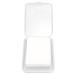 Qukaim Cosmetic Pads Cotton Pads 80 Pieces Ultra Thin White Soft Breathable Makeup Remover Pads for Women Skincare Cosmetic Facial Pads 6 cm Diameter