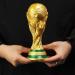 EOFLW World Cup Trophy Replica 10.6 inch - 2022 Soccer Collectible for Sports Fans - Gold Resin Decor for Bedroom, Office Desktop - Buy Online on GoSupps.com