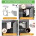 Dlux Magnetic Child Safety Cupboard Locks - 12 Locks, 2 Keys, 4 Corner Protectors - Baby Proofing Kit with Extra Strength Adhesive - Buy Online on GoSupps.com