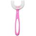 Cute Silicone Ergonomic Toothbrush: Teeth Cleaning ual Whole Mouth Safe Brush