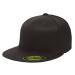 Flexfit Original Blank Flatbill Premium Fitted 210 Hat XX-Large Black
