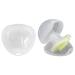 10-Pack Transparent Pacifier Storage Boxes - BPA-Free Dustproof & Portable Nipple Shield Cases for Babies - Buy Online on GoSupps.com