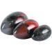 FANGO Yoni Egg - Natural Bloodstone Massage Egg with Wooden Base for Pelvic Floor Exercises - Buy Online on GoSupps.com