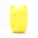 Makeup Sponge Makeup sponge holders Cosmetic Sponge puff Storage Box Portable travel washable Environmentally Silicone Makeup tool accessories Makeup Sponge Holder(Yellow)