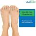 ViveSole Toe Straightener Splint Pair - Metatarsal Support for Hammer Toe Joint Alignment - Cushioned Brace for Crooked Toes - 1 Pair - Buy Online on GoSupps.com