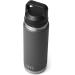 YETI Rambler 26 oz Bottle - Vacuum Insulated Stainless Steel with Chug Cap in Charcoal Color - Buy Online on GoSupps.com