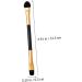 Baluue 15pcs Eye Shadow Brush Double Ended Eyeshadow Brush Mini Accessories Makeup Supplies Soft Rubber - Buy Online on GoSupps.com