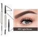 PiurUf Eyeliner Starry Sky Diamond Silver Tube Double Head Eyebrow Pencil Waterproof Lasting Eyes Black Brown Makeup Rotatable Pen Black Felt Eyeliner3 - Buy Online on GoSupps.com
