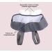 Wonder Care Grey Inguinal Hernia Support Truss with Double Hernia Support, Removable Compression Pads, & Adjustable Straps - XL (40-46) - Buy Online on GoSupps.com