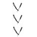 Beaupretty 3 Stk razor razor from stainless steel razor blade beard cutter m quinas de afeitar para hombres men shave rustproof steel old fashion knife holder man