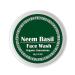 aj Organic Neem Basil Face Wash Concentrate | SLS & Paraben Free | Vegan & Creulty Free | Acne Control | 50 g Pack of 1