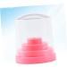 POPETPOP 1pc 48 Nails Drill Bits Nail Drill Bit Organizer Nail Bit Organizer Nail Bit Holder Container Nail Grinding Head Storage Display Holder Stand Nail Drill Bit Holder Written Manicure Size 1 Pink - Buy Online on GoSupps.com