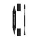 Beard Filler Pen Brush Filling Kit Durable Waterproof Black for Gaps Thin Patchy Men Gift 2pcs Beard Filler