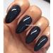 BLUESKY GEL POLISH NEARLY BLACK CHARCOAL VERY DARK BLUE WINTER BREEZE NAIL UV LED SOAK OFF (Requires Drying under UV/LED Lamp) - Buy Online on GoSupps.com